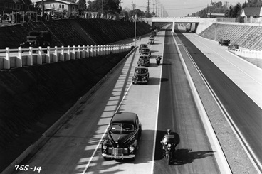 Opening Ceremonies for the Arroyo-Seco Parkway; 1940